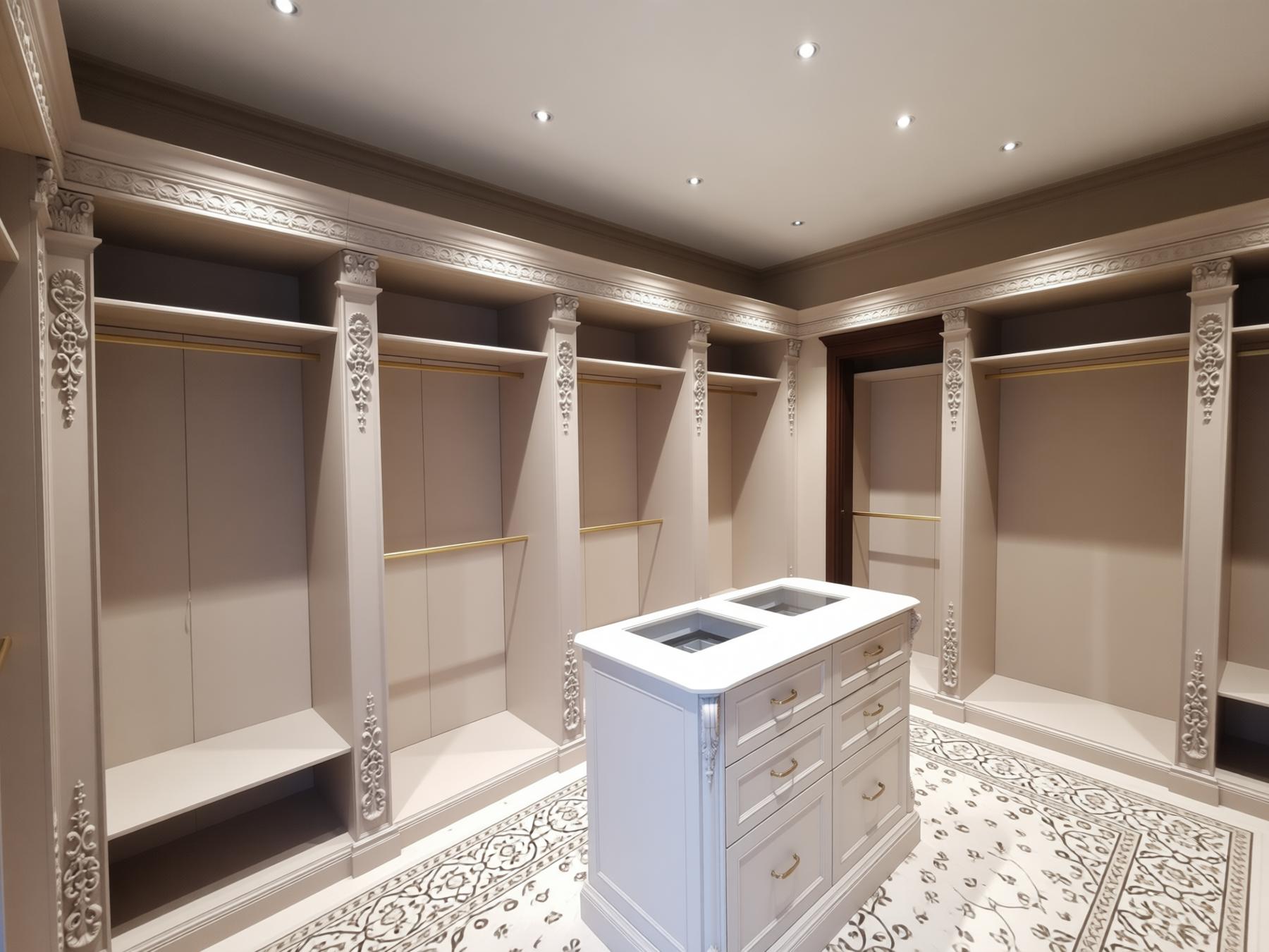 Гардеробная система «Рококо»