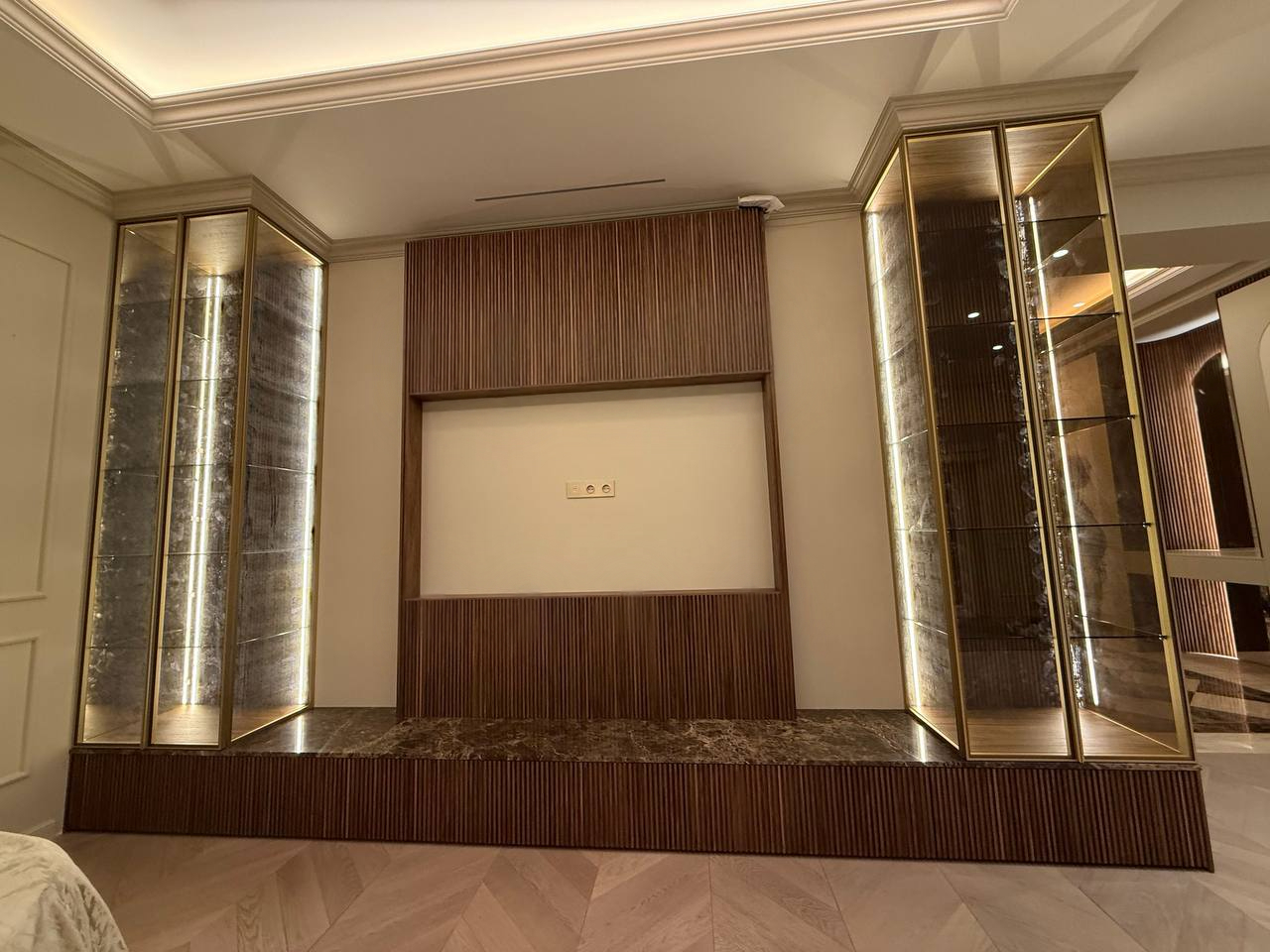 Гостинная в загородном доме