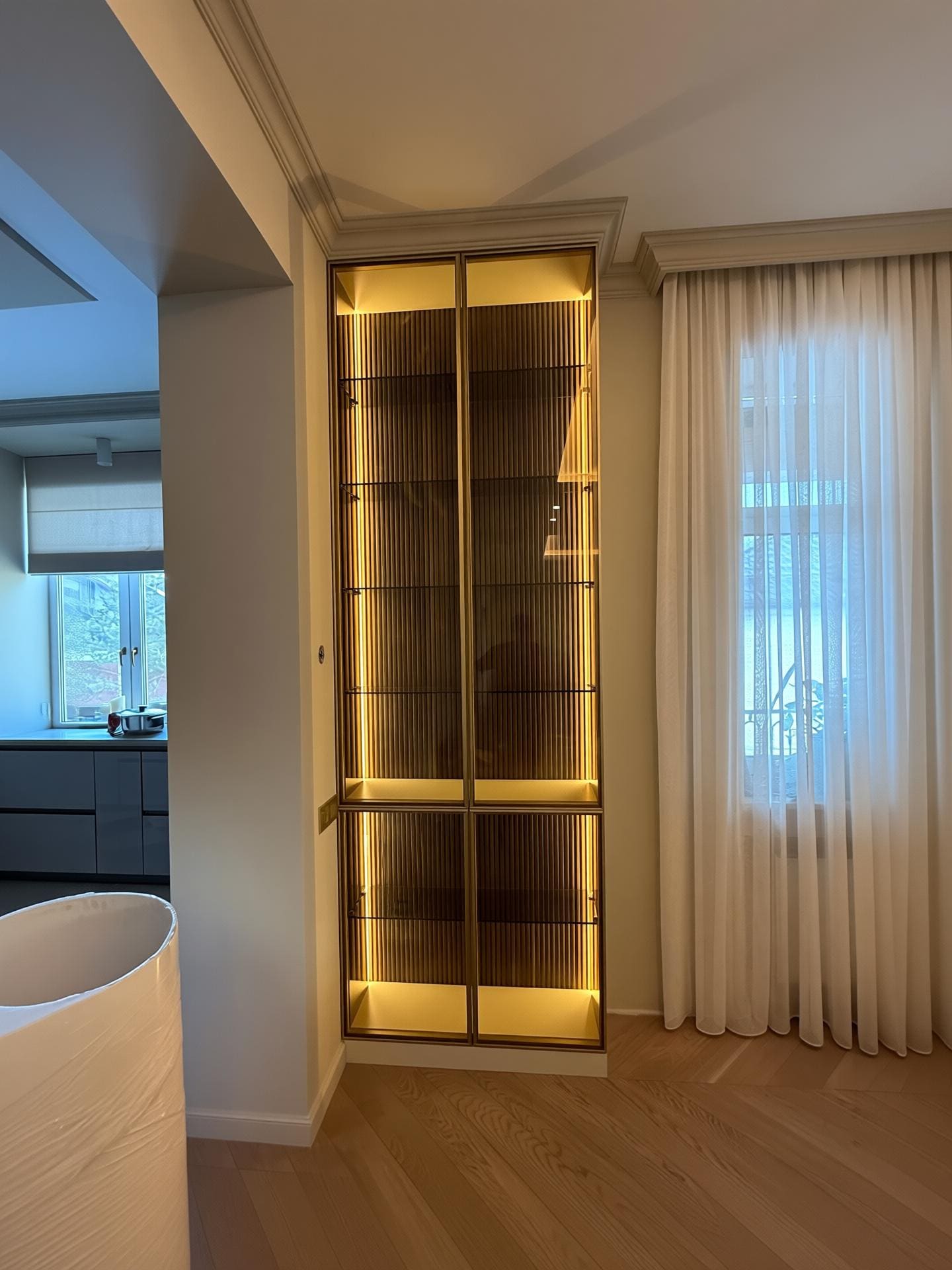 Гостинная в загородном доме