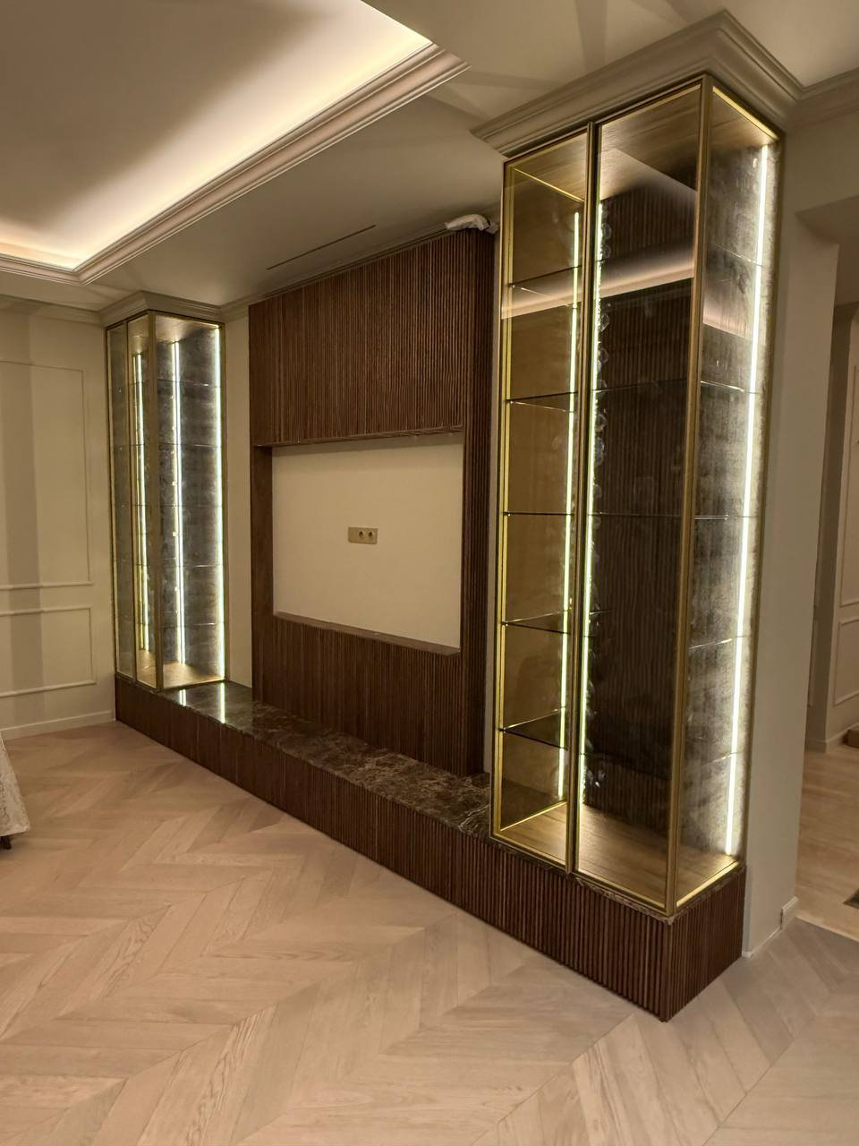 Гостинная в загородном доме